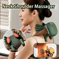 Electric Neck And Shoulder Muscle Massager Wireless Shoulder And Back Kneading Massage Shawl Neck Masajeador Relax Pain Relief